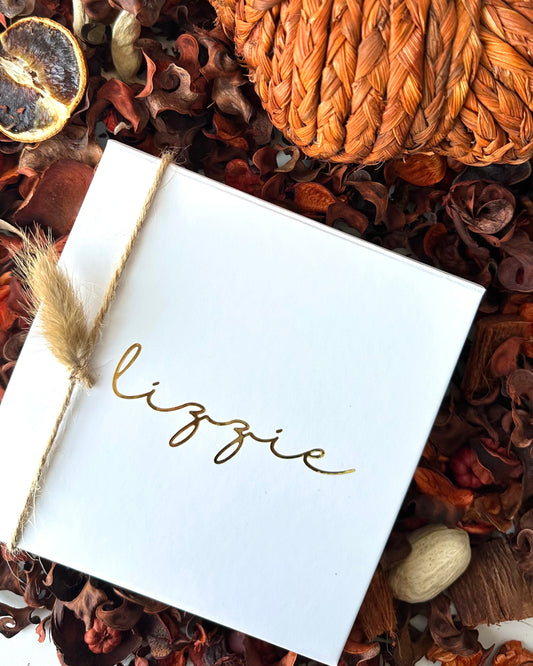 Personalised Name Cinnamon Candle Gift Set | Mother's Day Gift Set