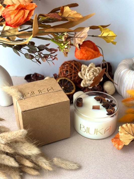 Autumn Handmade Candle | High Quality Candle | Cinnamber Fragrance