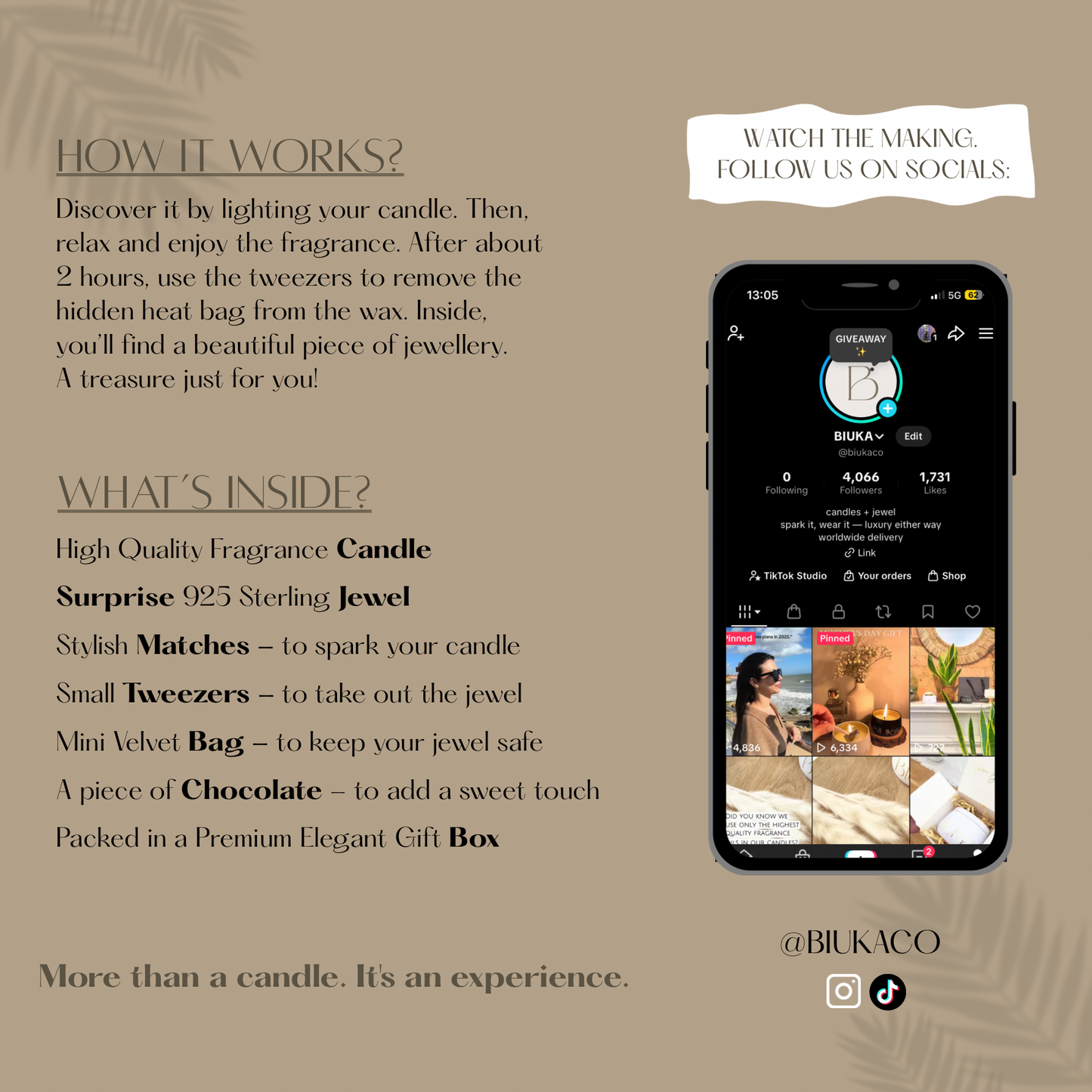 Jewel Hidden in a Candle | CHRISTMAS EDITION