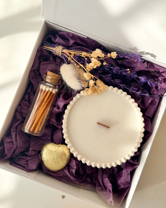 Pure Lavender Candle Gift Set