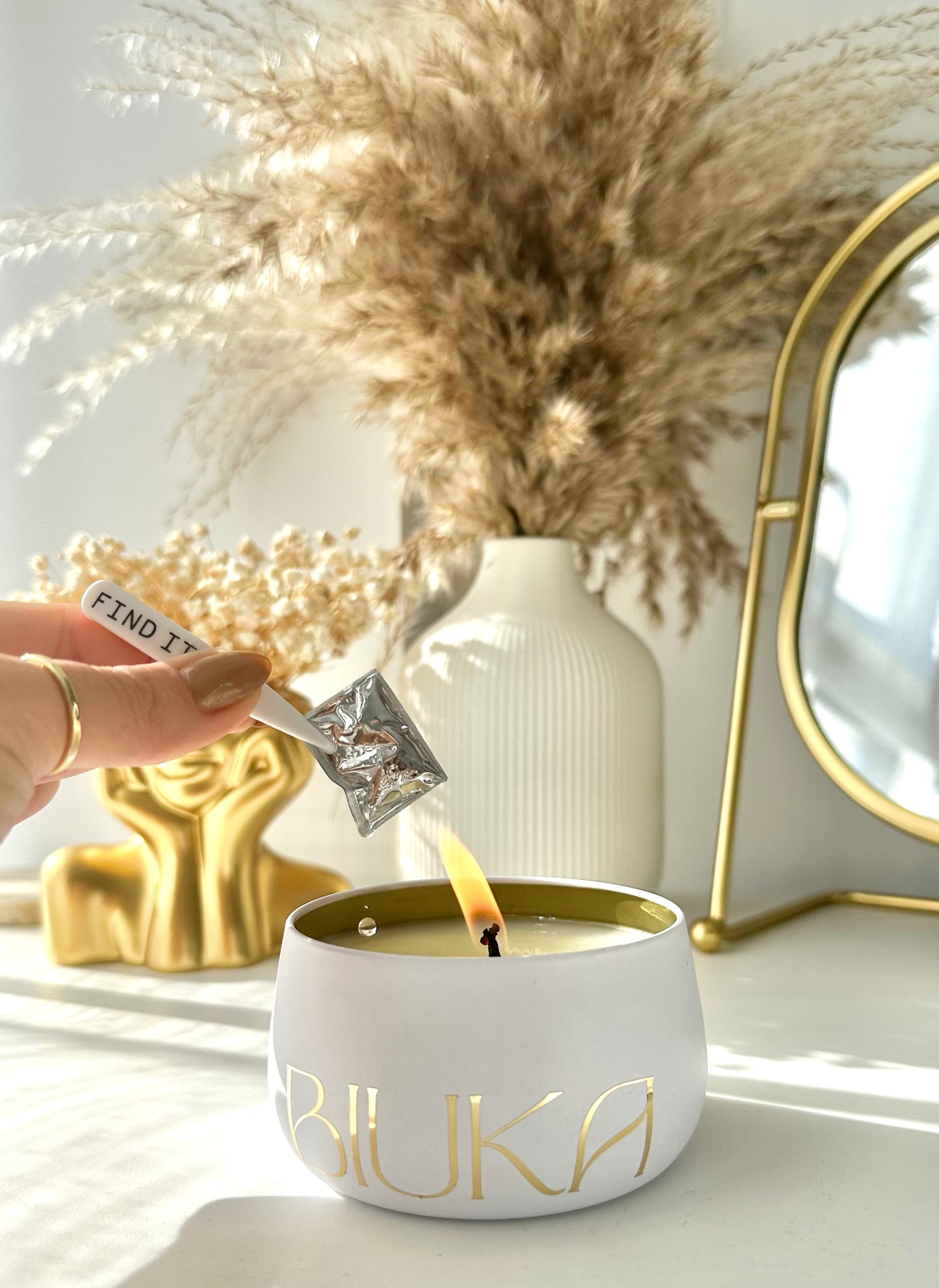 Jewel Hidden in a Candle
