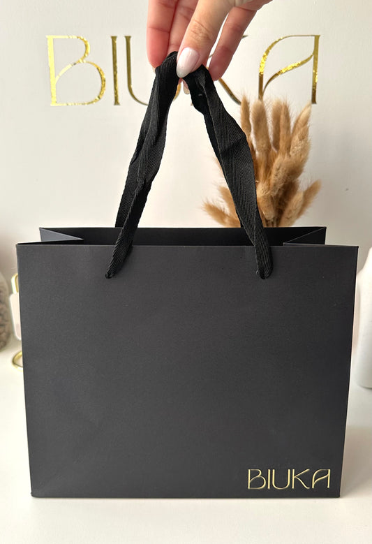 BIUKA Premium Gift Bag Black