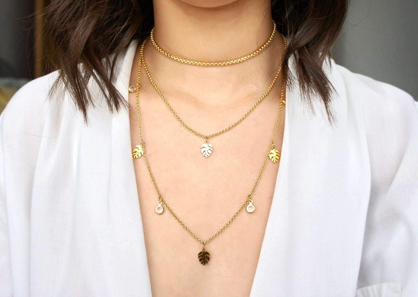 Gold Chain Chocker