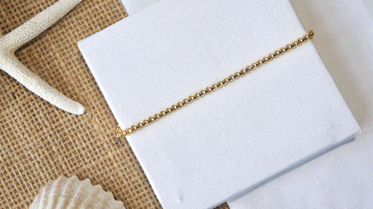 Gold Chain Anklet