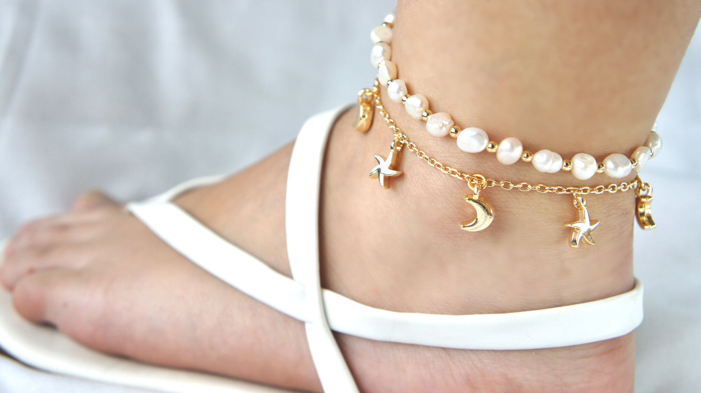 Pearls Anklet