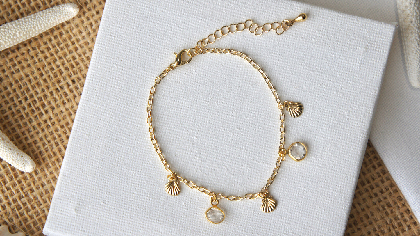 Shell Charms Bracelet