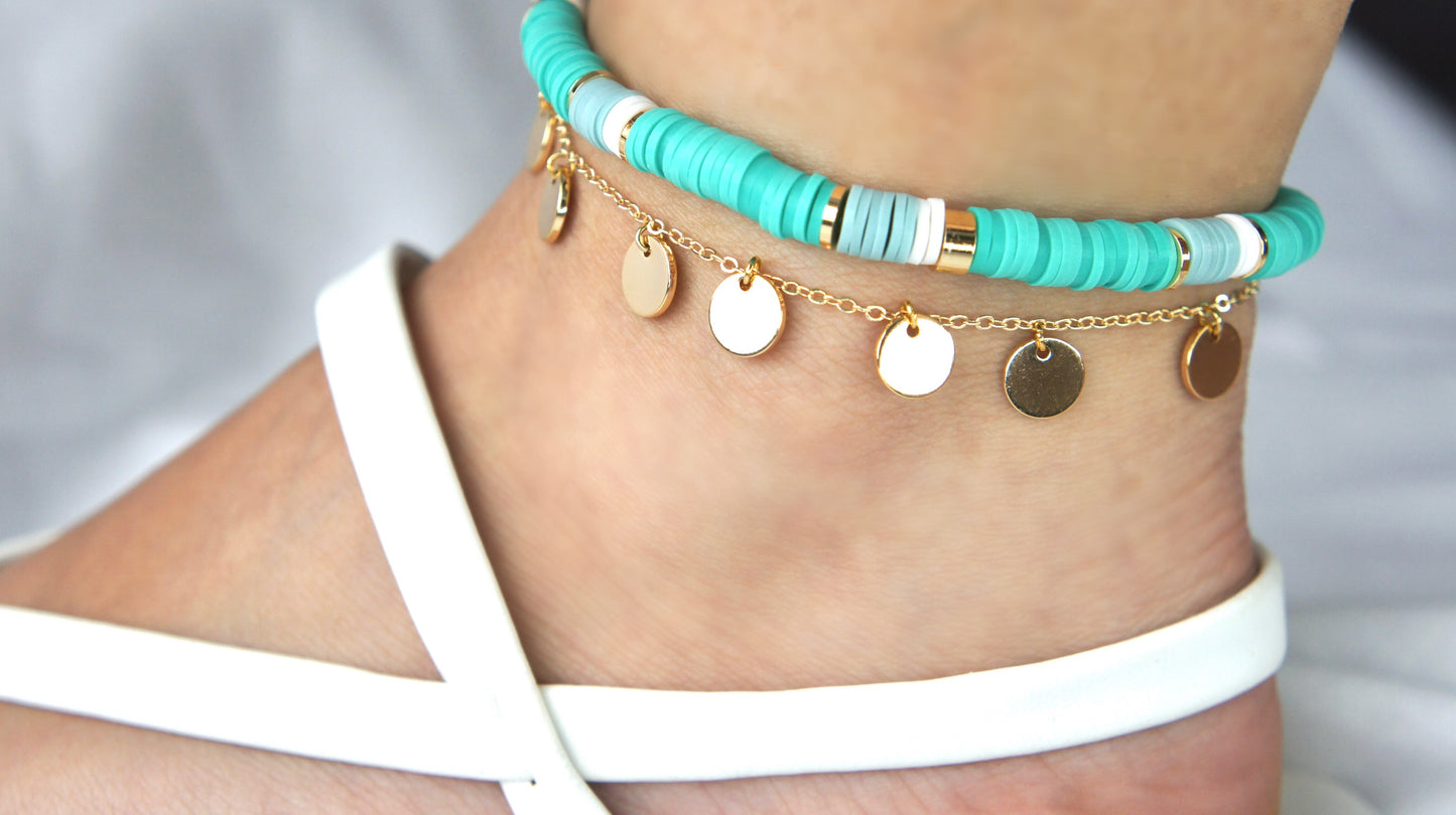 Small Coins Anklet