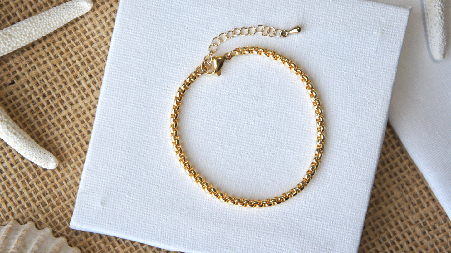 Gold Chain Bracelet